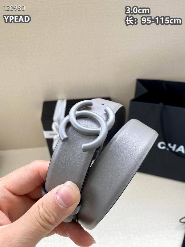 Chanel belt 30mmX95-115cm 8L (91)
