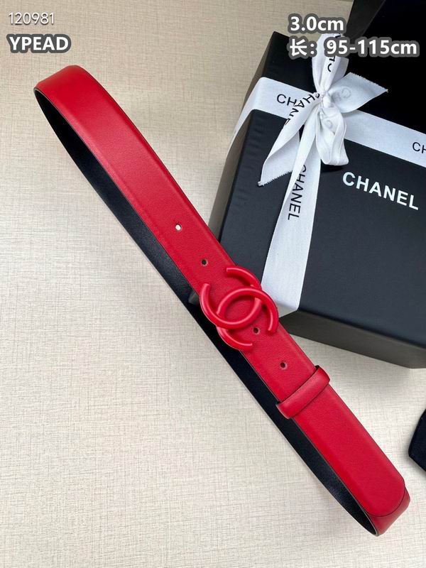 Chanel belt 30mmX95-115cm 8L (93)