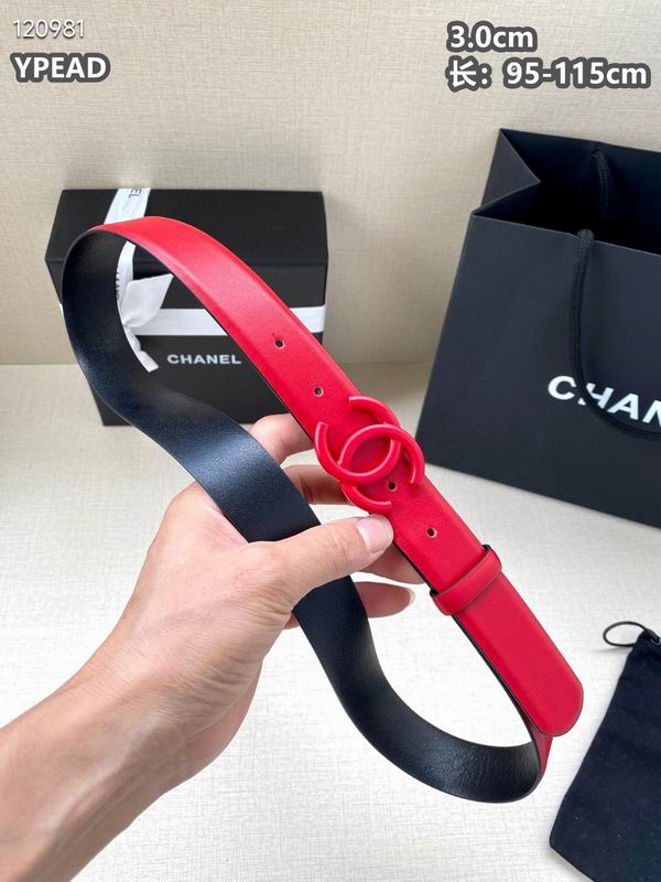 Chanel belt 30mmX95-115cm 8L (96)