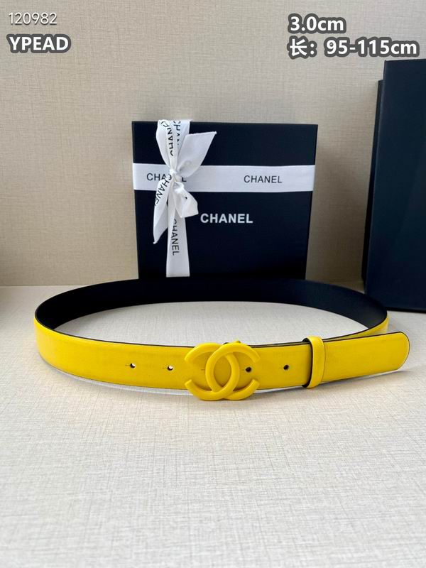 Chanel belt 30mmX95-115cm 8L (98)