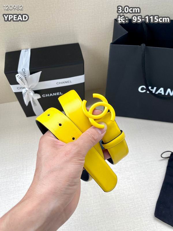 Chanel belt 30mmX95-115cm 8L (99)