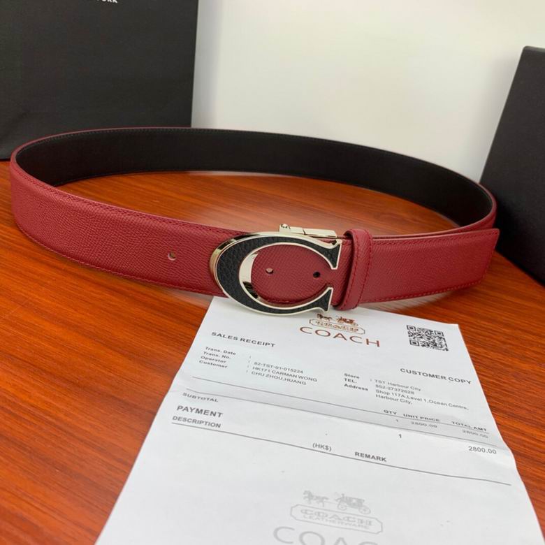 Coach Belt 38mmX95-125cm 7d (2)