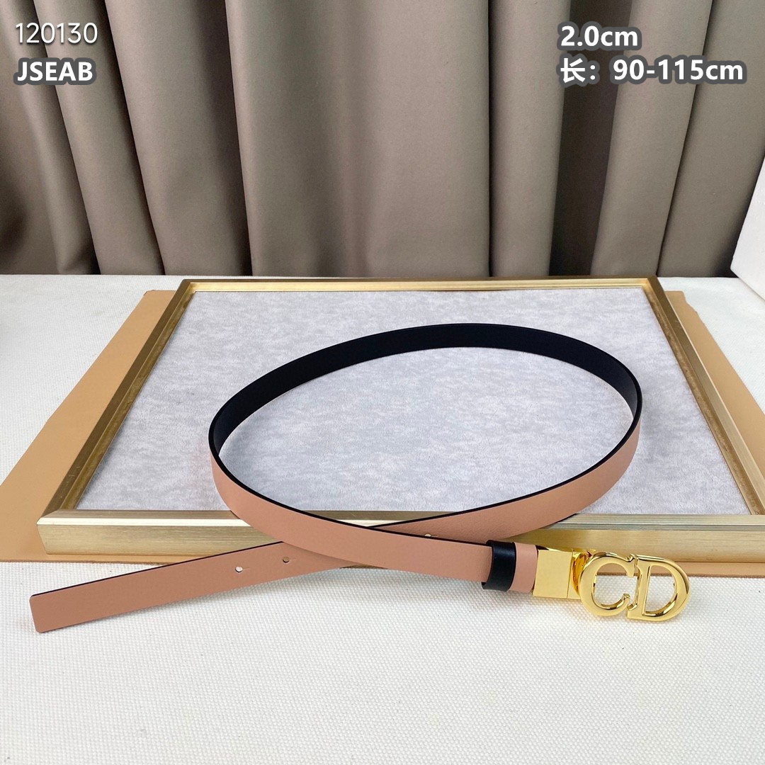 Dior belt 20mmX90-115cm 8L (10)