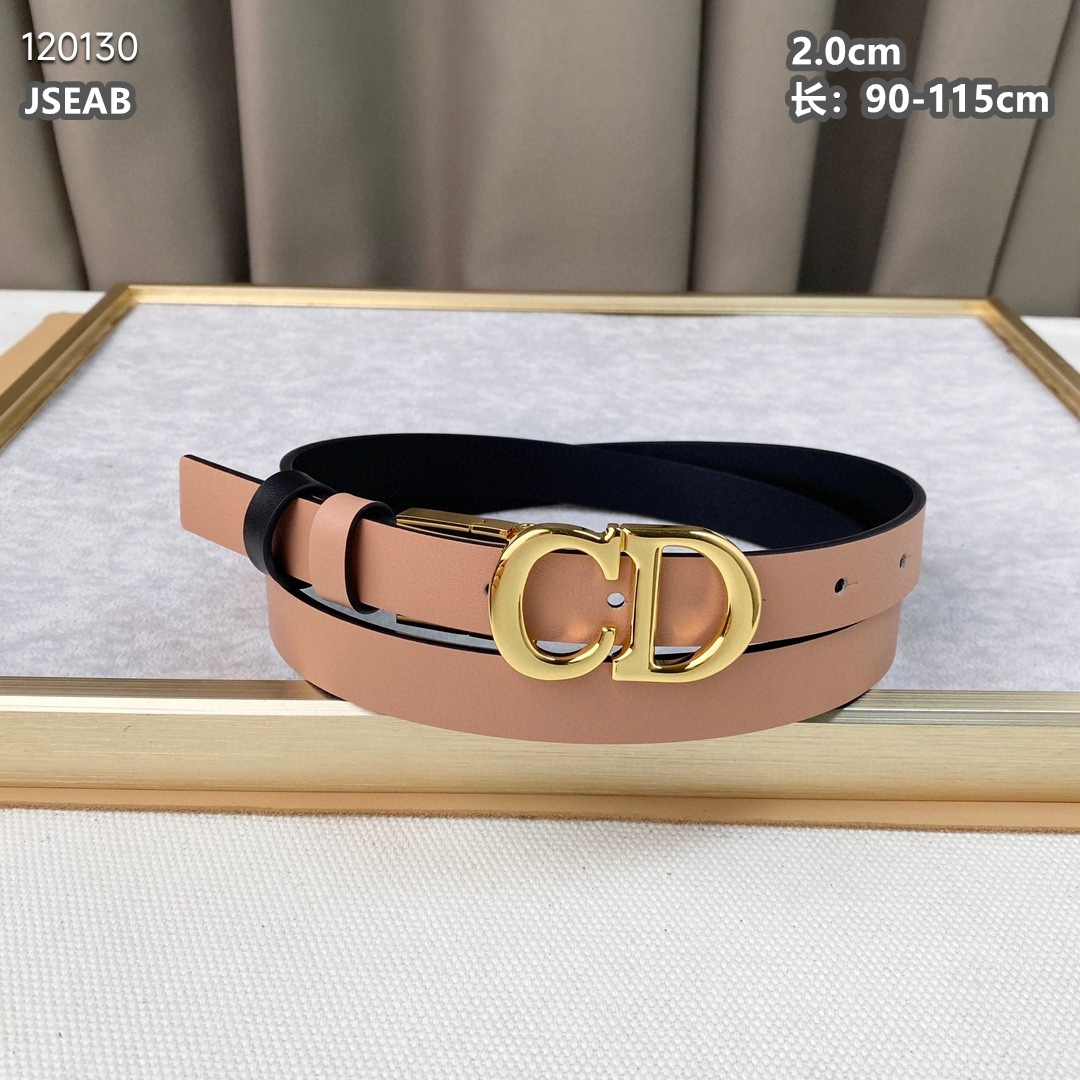 Dior belt 20mmX90-115cm 8L (11)