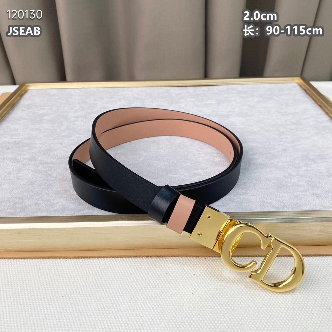 Dior belt 20mmX90-115cm 8L (13)