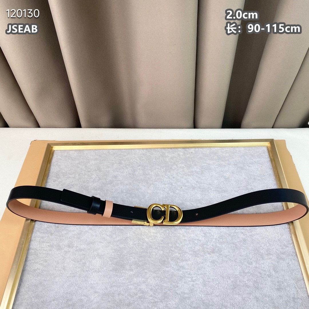 Dior belt 20mmX90-115cm 8L (14)