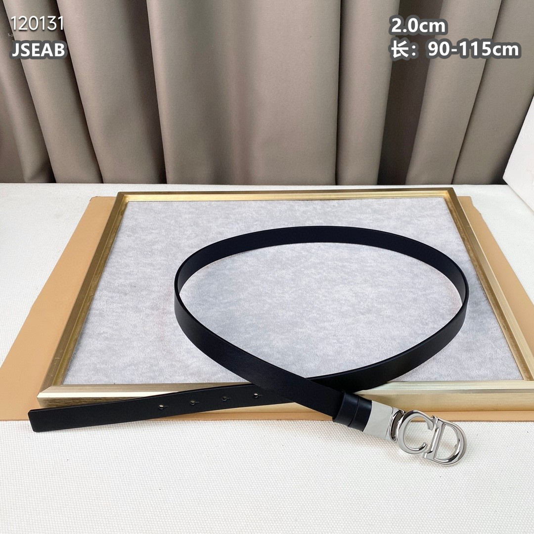 Dior belt 20mmX90-115cm 8L (15)
