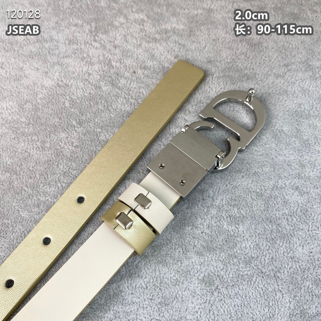 Dior belt 20mmX90-115cm 8L (2)