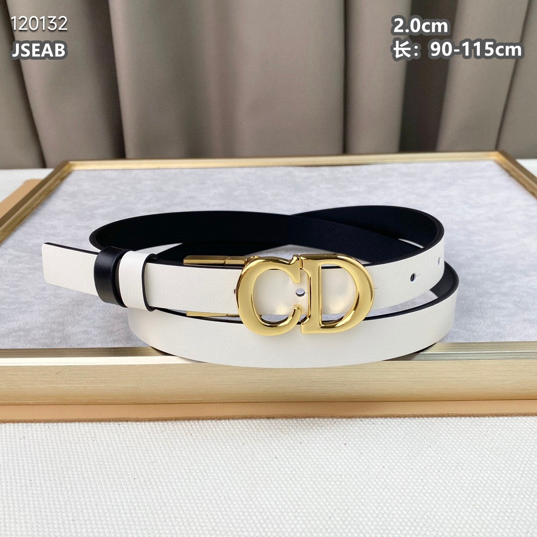 Dior belt 20mmX90-115cm 8L (20)
