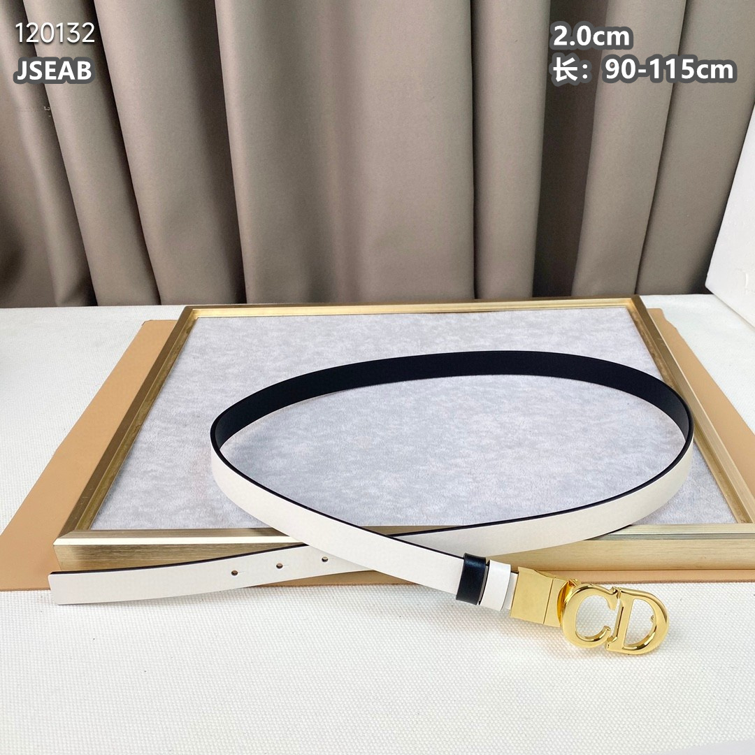 Dior belt 20mmX90-115cm 8L (21)