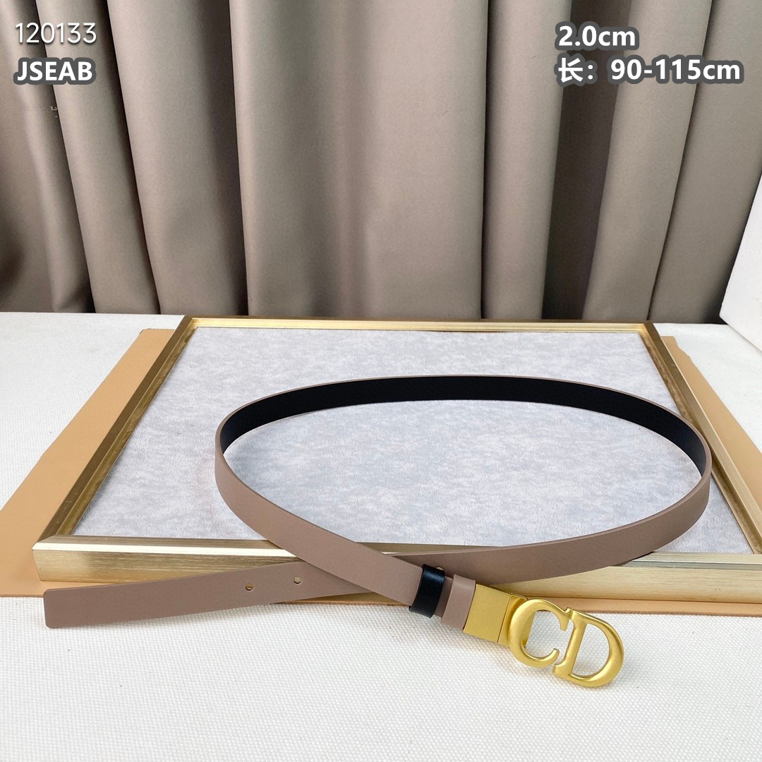 Dior belt 20mmX90-115cm 8L (25)