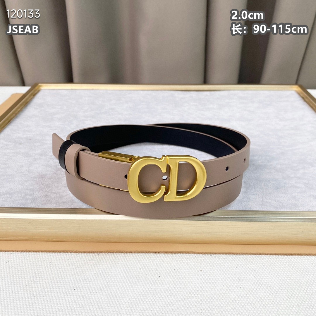Dior belt 20mmX90-115cm 8L (26)