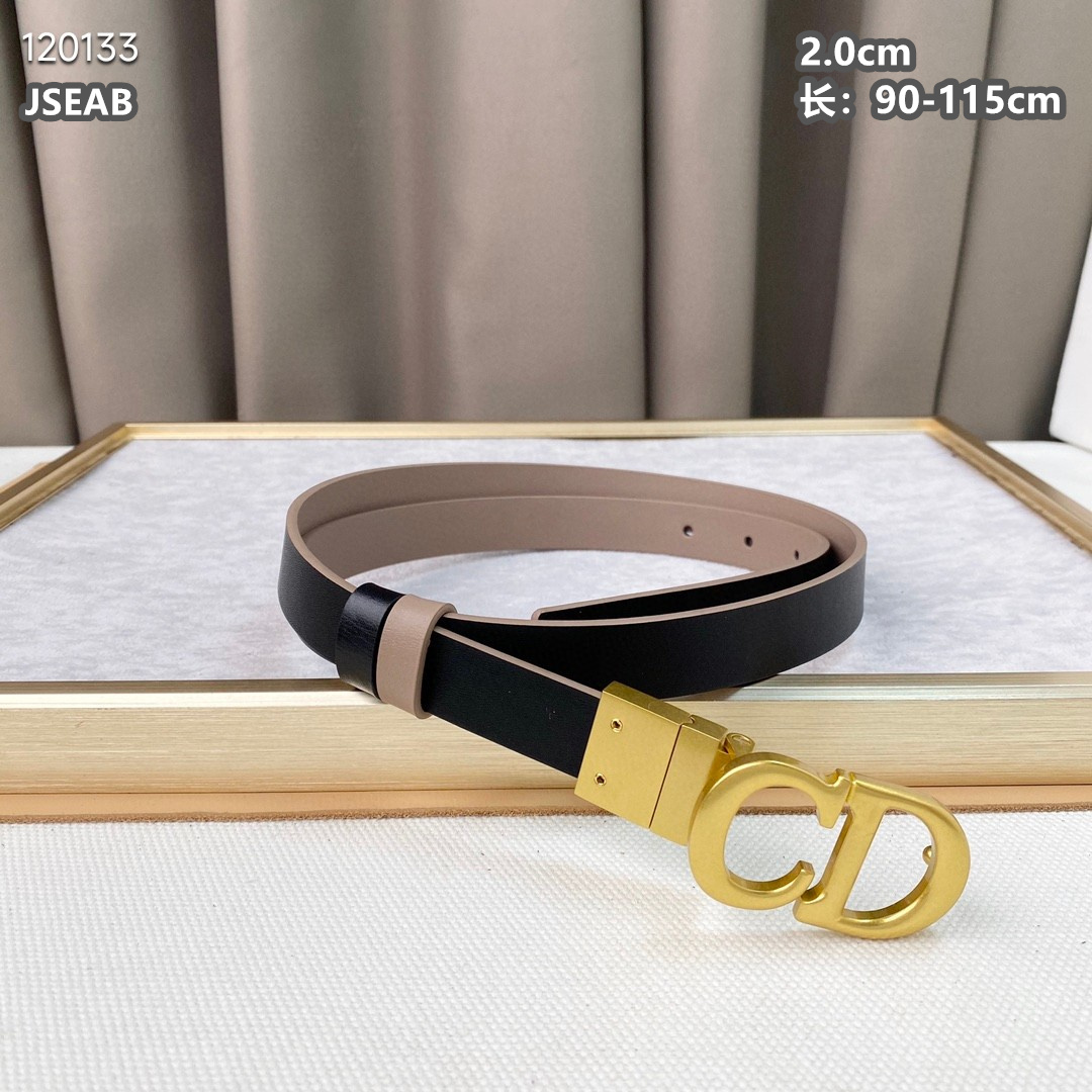 Dior belt 20mmX90-115cm 8L (28)