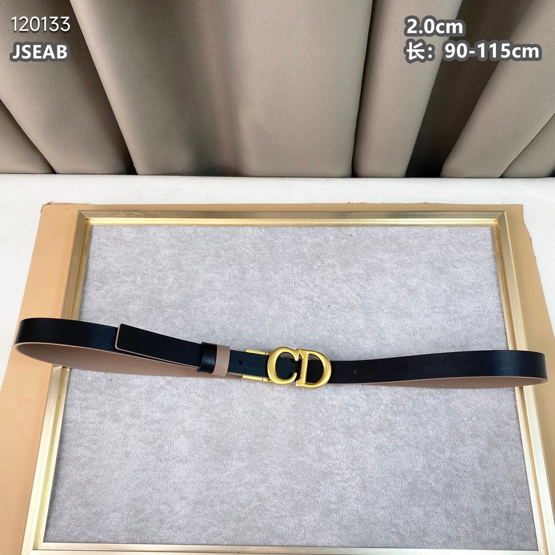 Dior belt 20mmX90-115cm 8L (29)