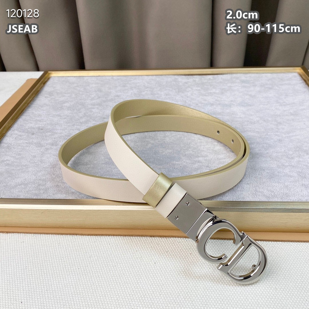 Dior belt 20mmX90-115cm 8L (3)