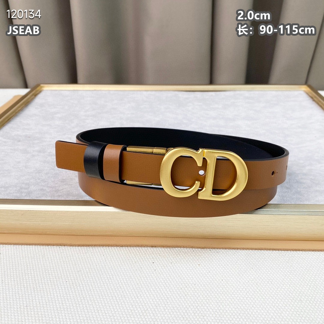 Dior belt 20mmX90-115cm 8L (31)