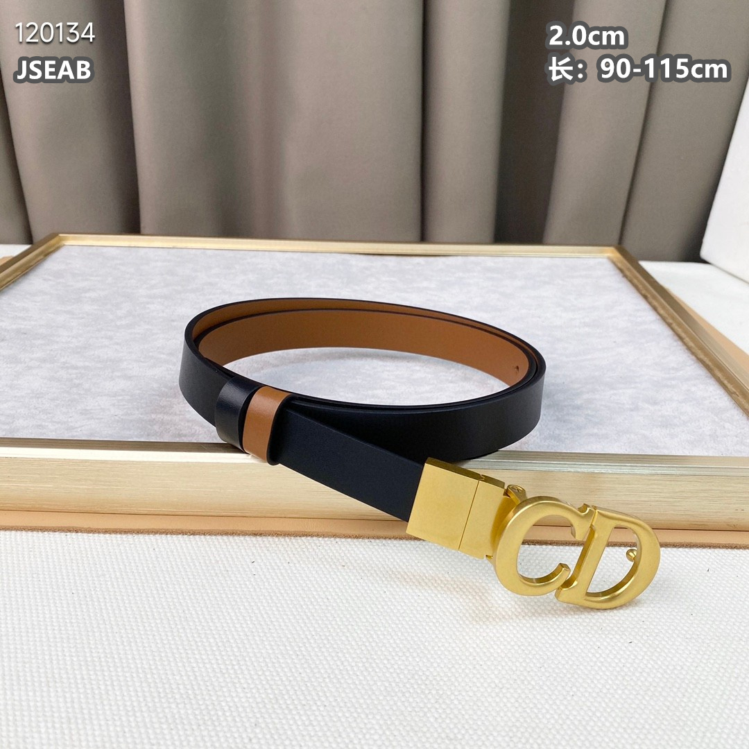 Dior belt 20mmX90-115cm 8L (33)