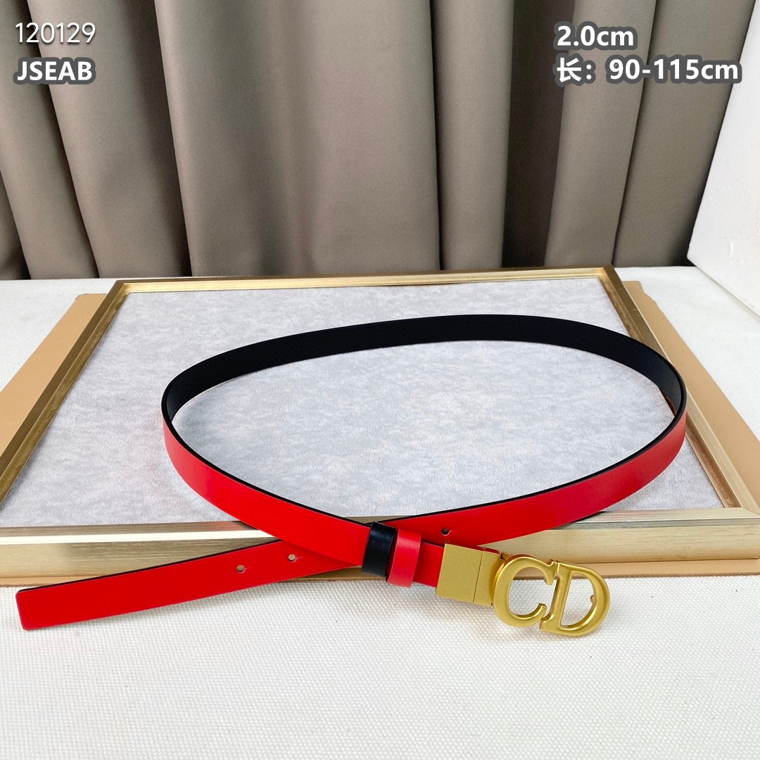 Dior belt 20mmX90-115cm 8L (5)