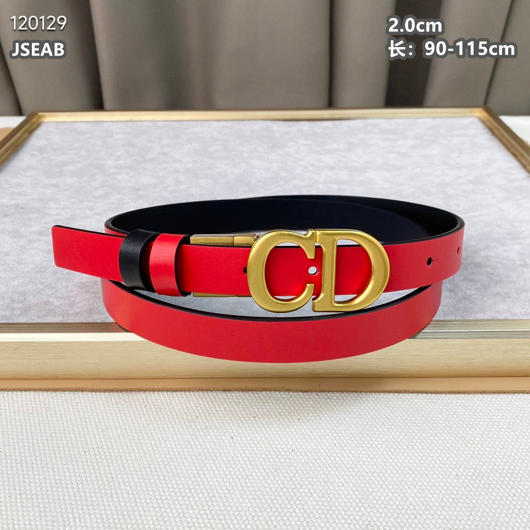Dior belt 20mmX90-115cm 8L (6)
