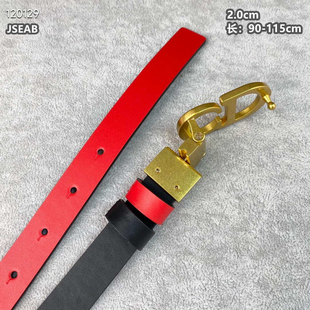 Dior belt 20mmX90-115cm 8L (7)