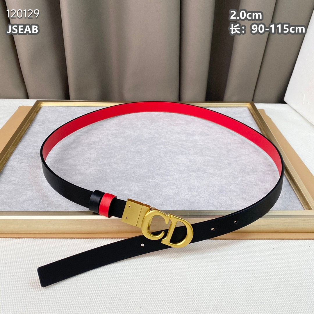 Dior belt 20mmX90-115cm 8L (9)