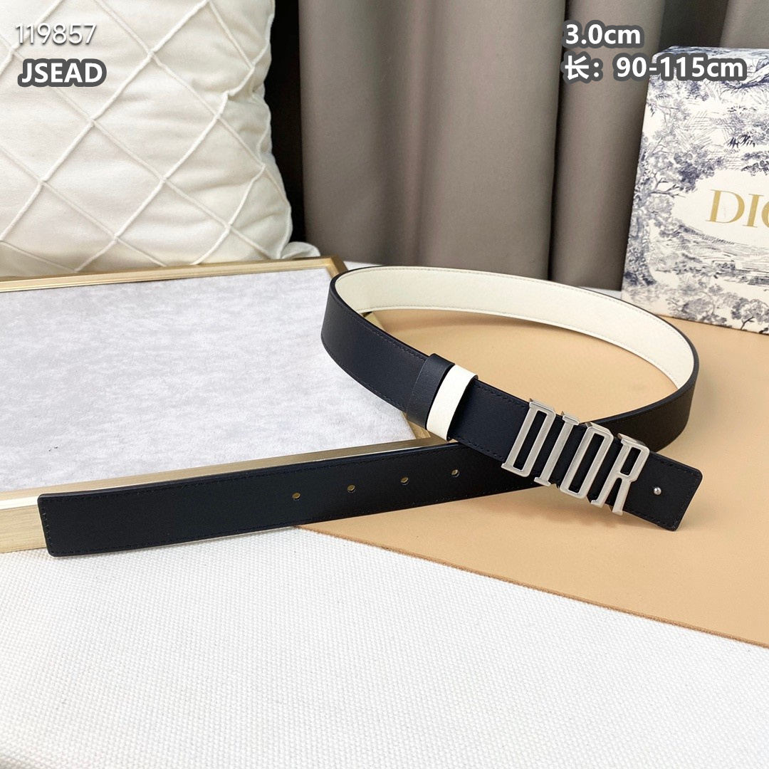 Dior belt 30mmX90-115cm 8L (1)