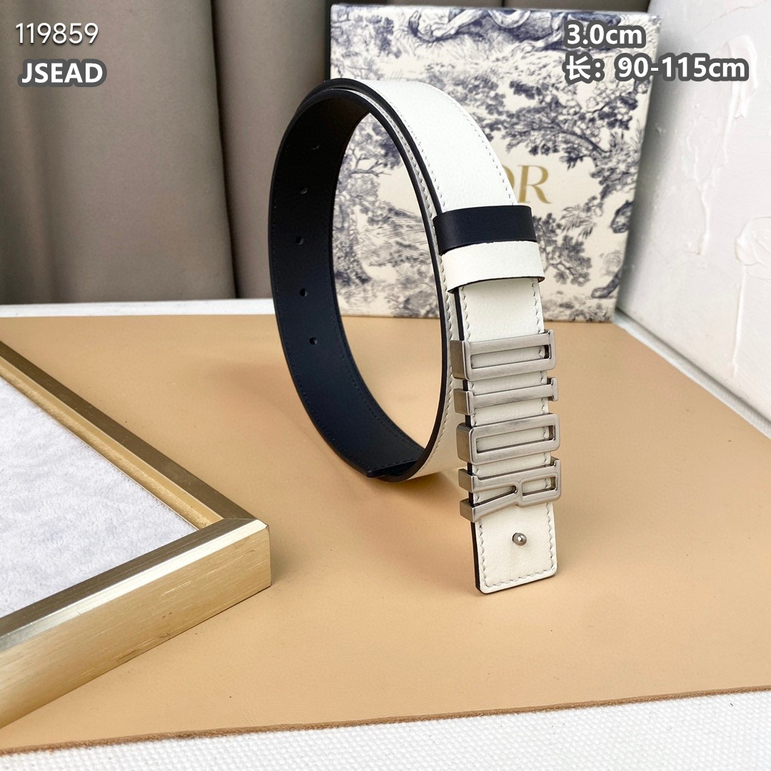 Dior belt 30mmX90-115cm 8L (11)