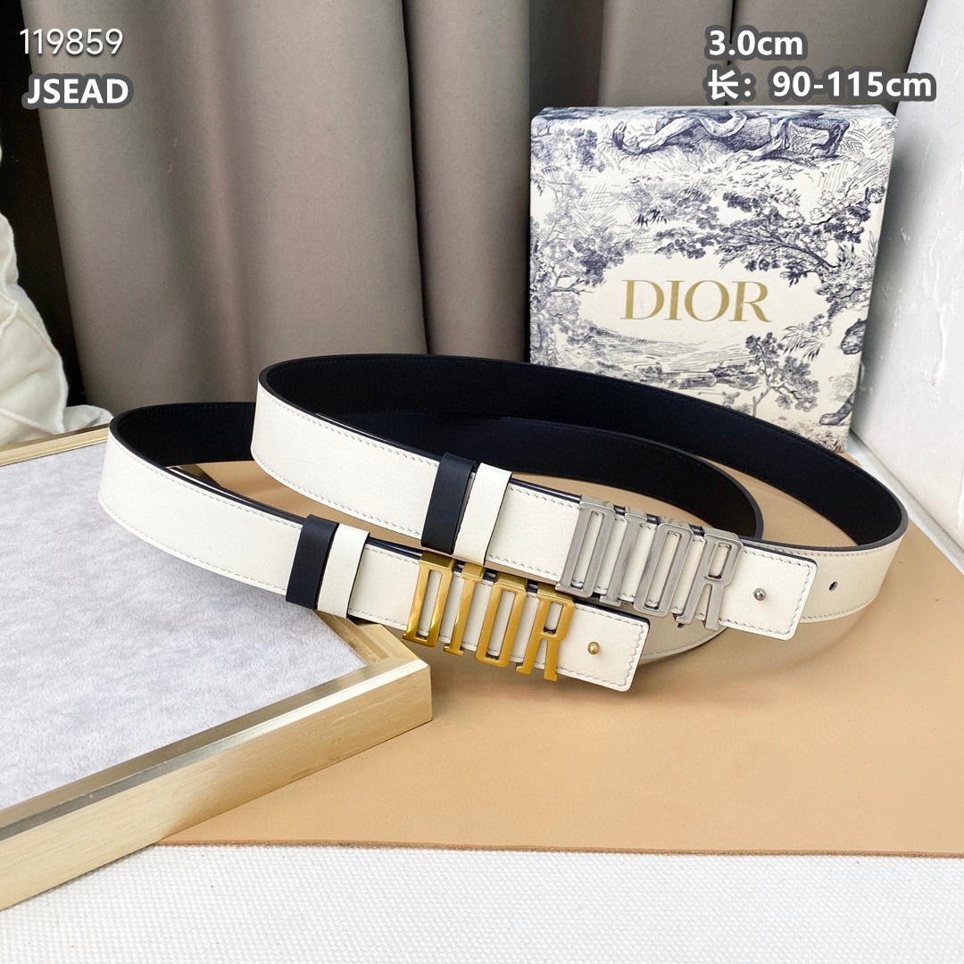 Dior belt 30mmX90-115cm 8L (13)