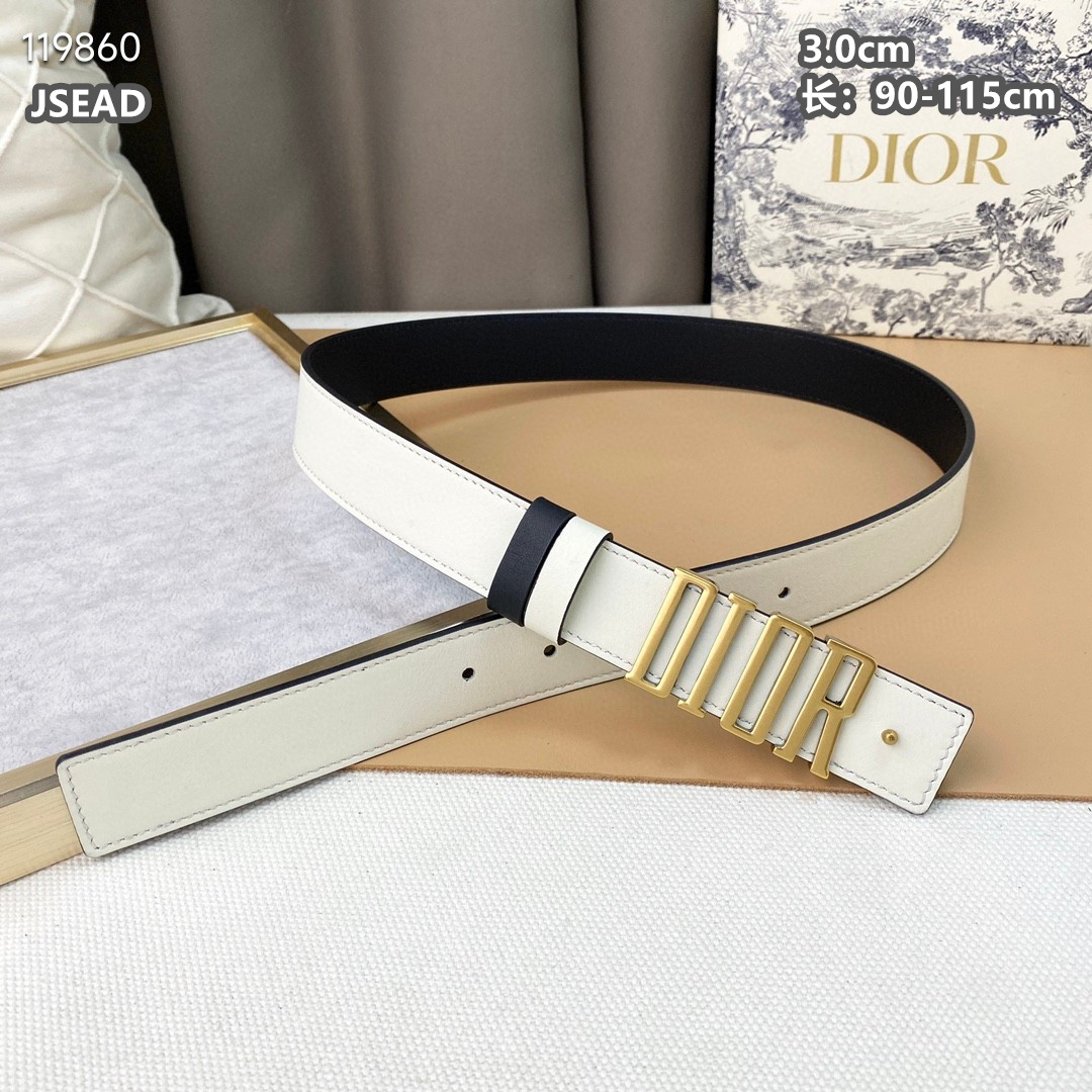 Dior belt 30mmX90-115cm 8L (14)