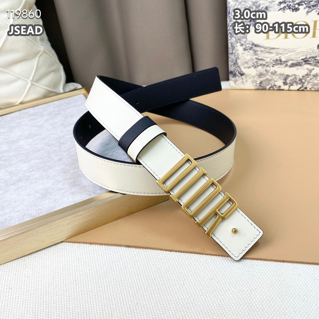 Dior belt 30mmX90-115cm 8L (16)