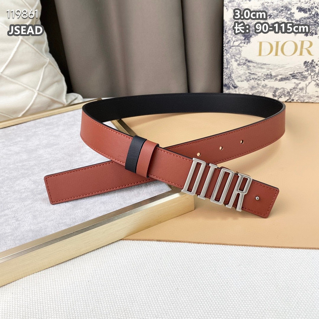Dior belt 30mmX90-115cm 8L (17)