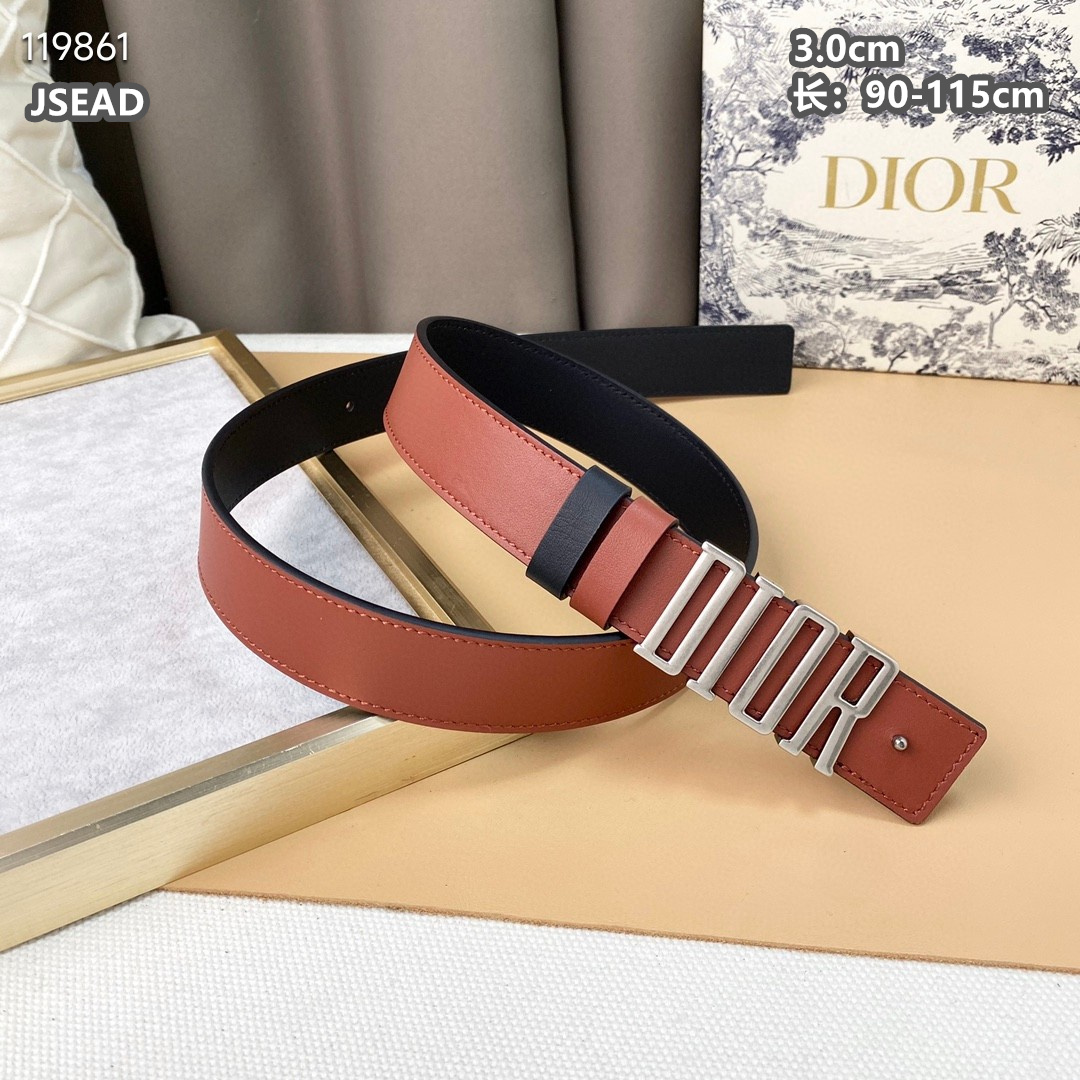 Dior belt 30mmX90-115cm 8L (18)