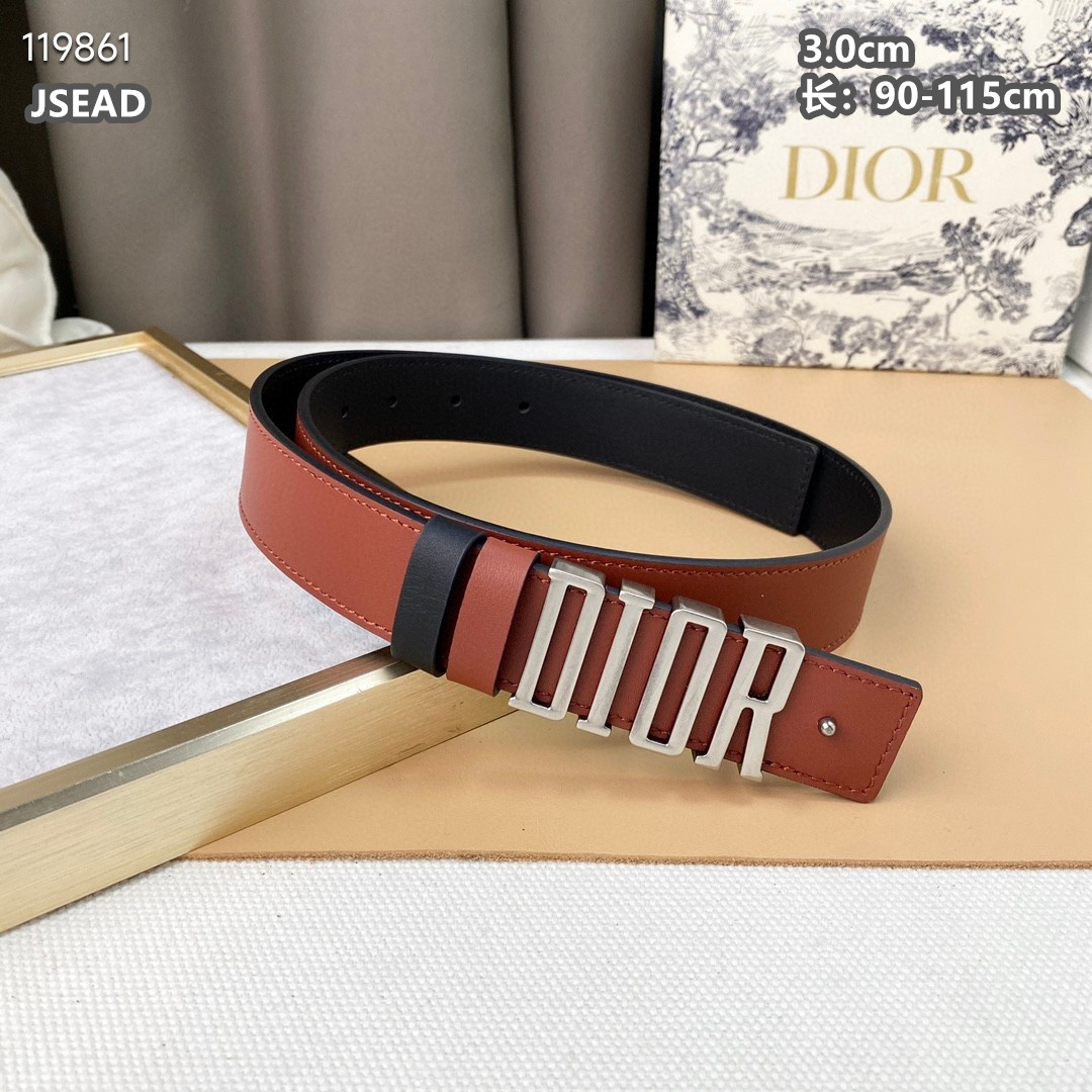 Dior belt 30mmX90-115cm 8L (19)