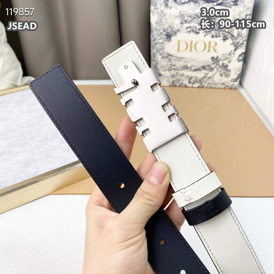 Dior belt 30mmX90-115cm 8L (2)