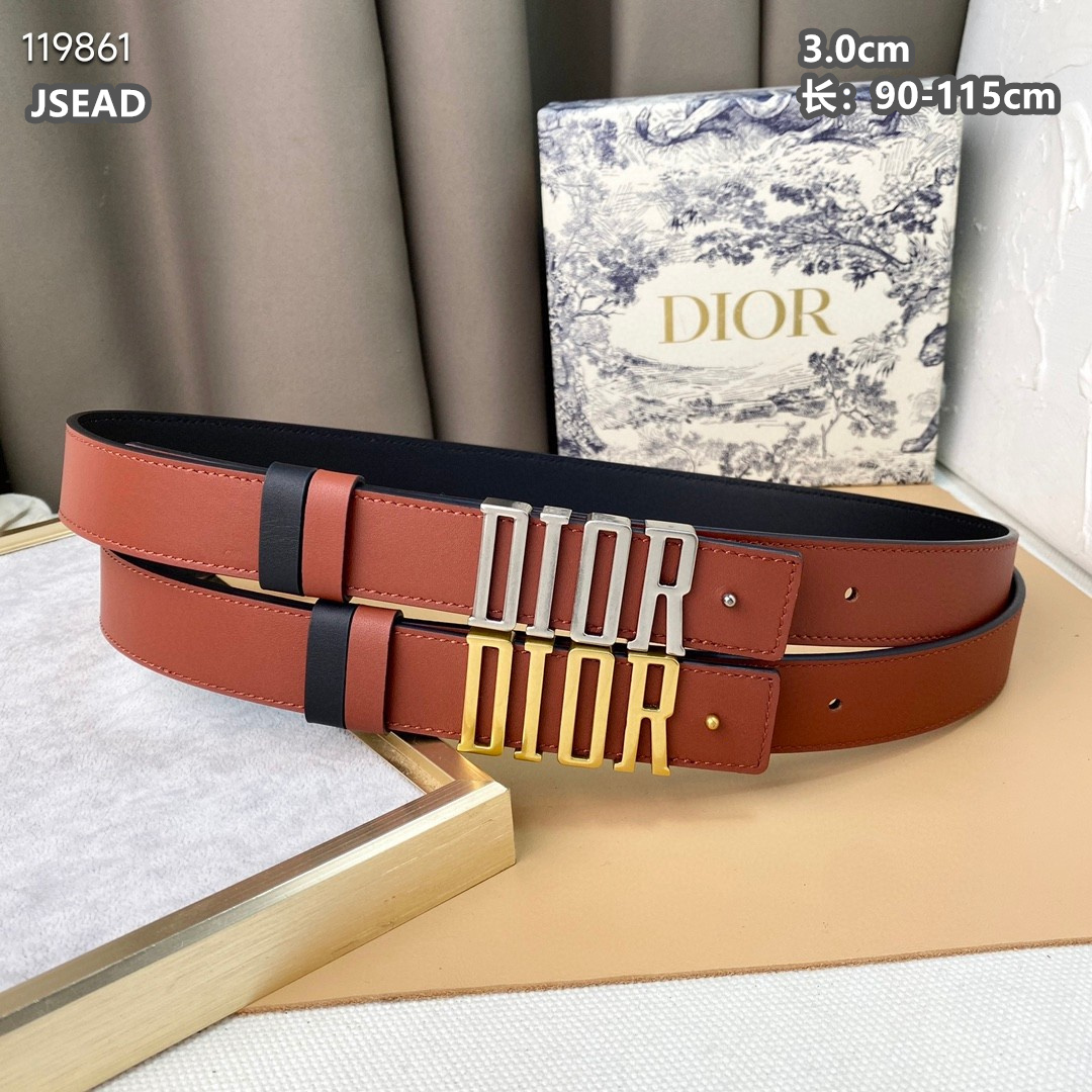 Dior belt 30mmX90-115cm 8L (20)