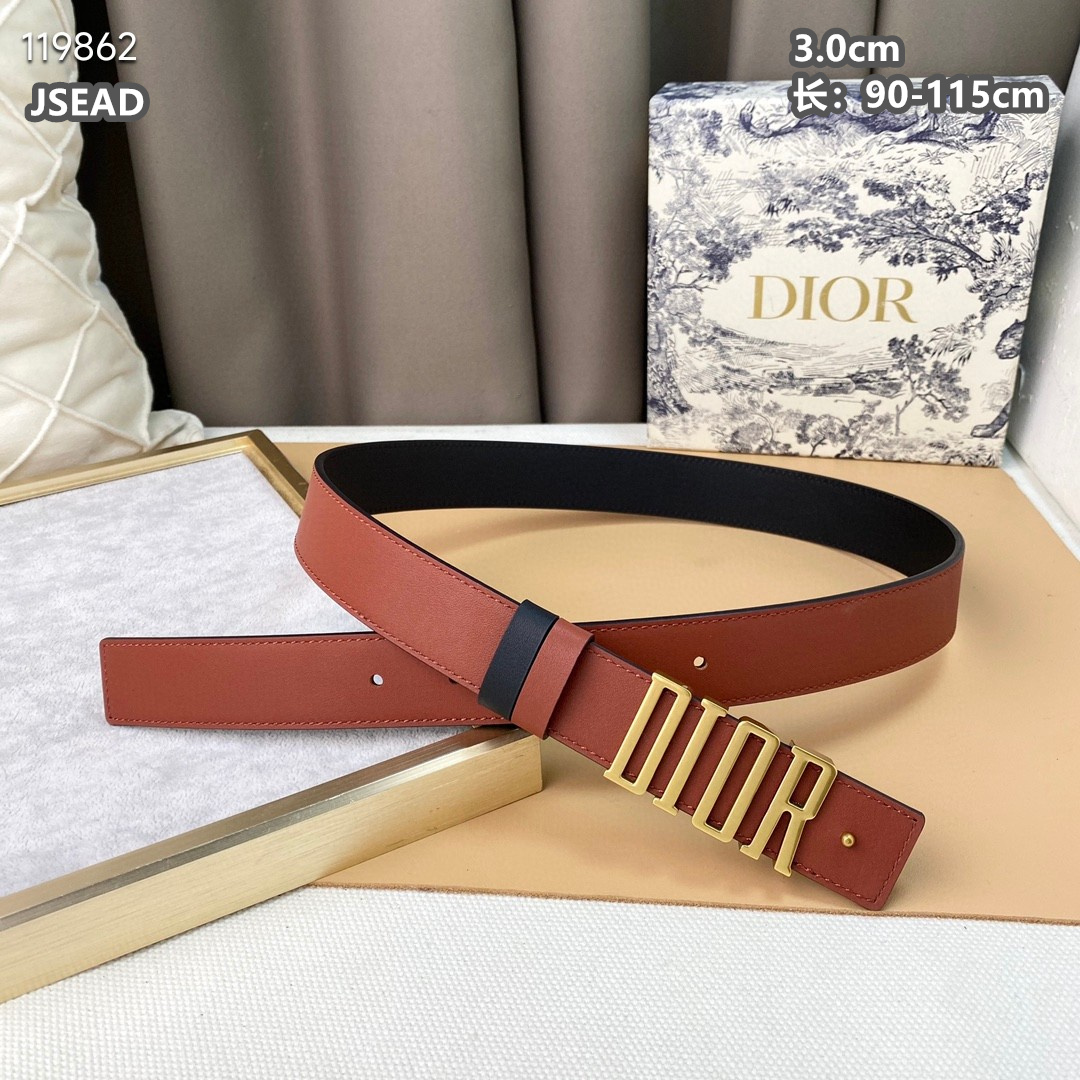 Dior belt 30mmX90-115cm 8L (21)