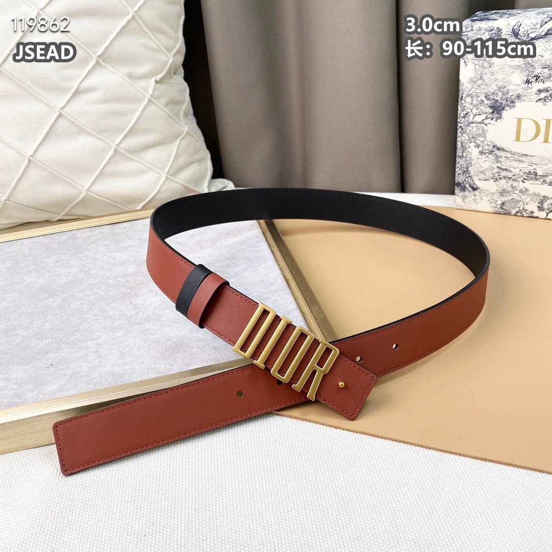 Dior belt 30mmX90-115cm 8L (23)