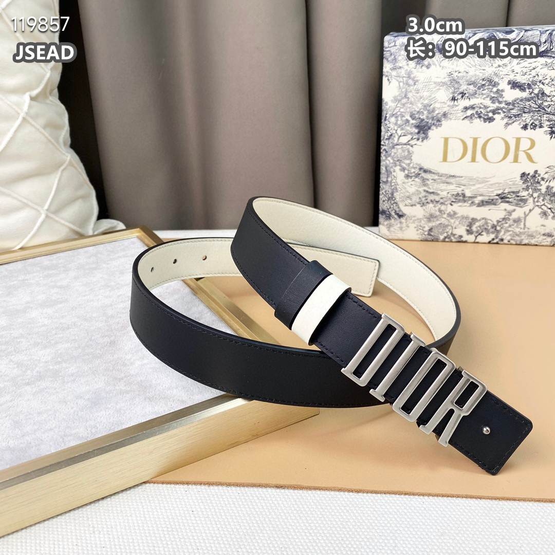 Dior belt 30mmX90-115cm 8L (3)