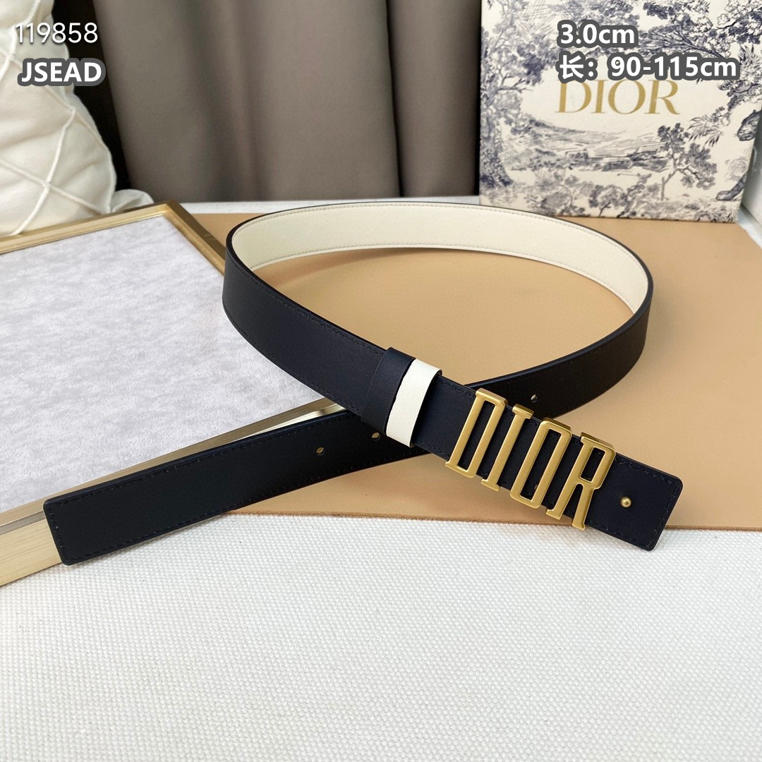 Dior belt 30mmX90-115cm 8L (6)