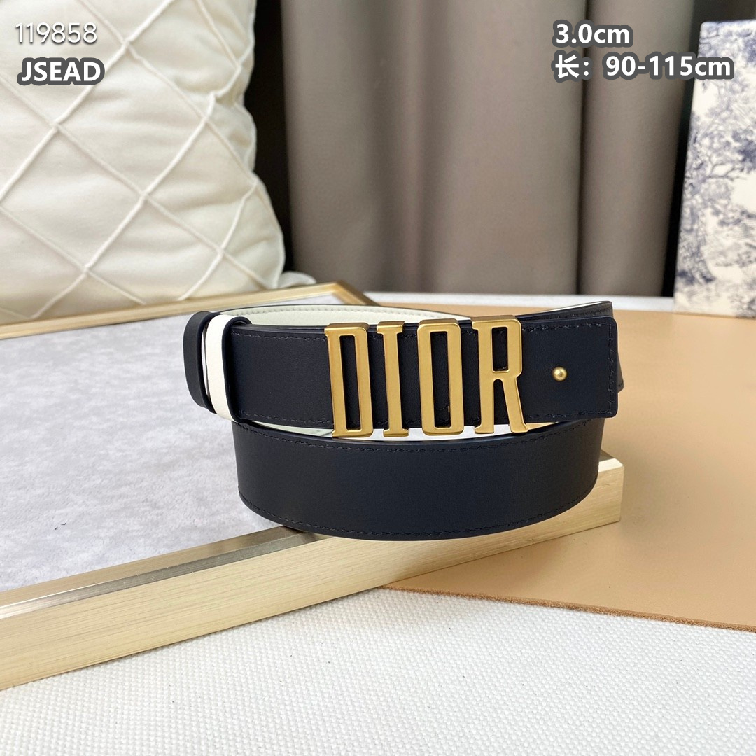 Dior belt 30mmX90-115cm 8L (7)