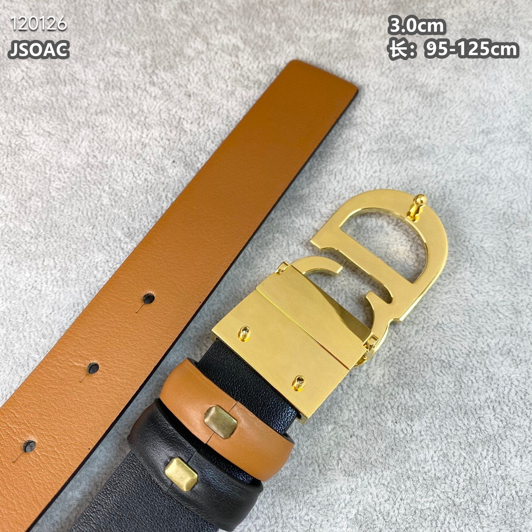 Dior belt 30mmX95-125cm 8L (8)