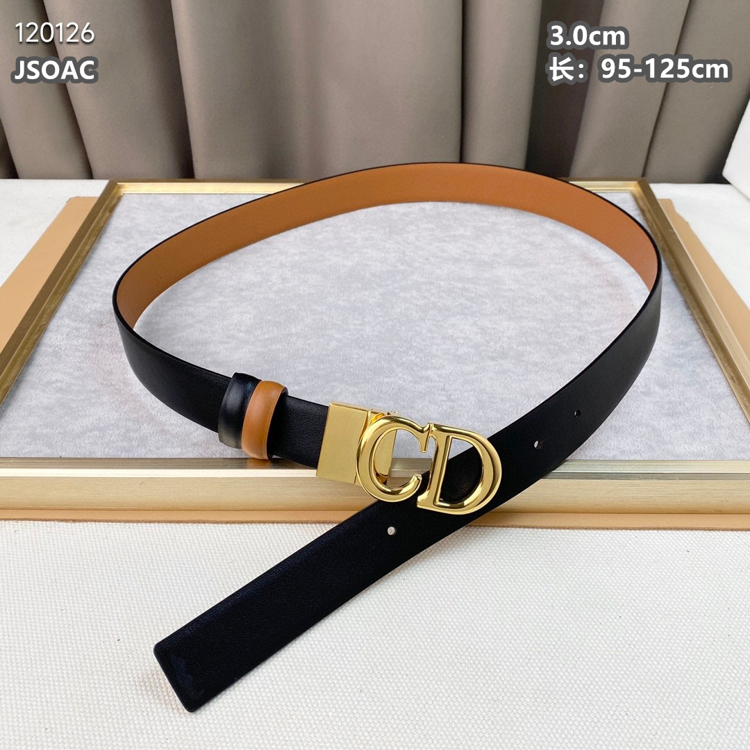 Dior belt 30mmX95-125cm 8L (9)