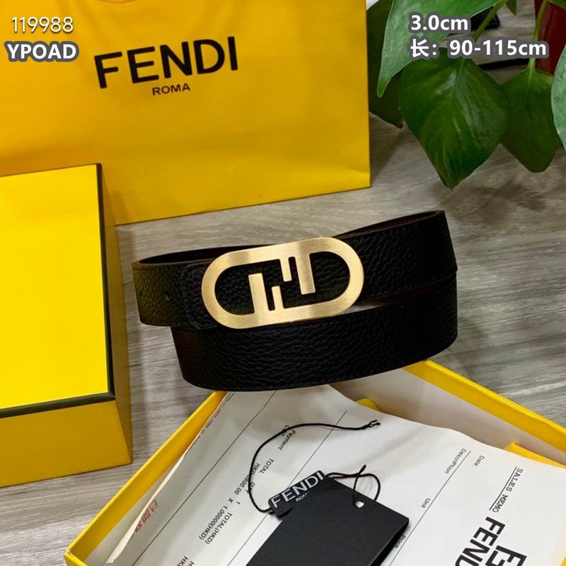 Fendi belt 30mmX90-115cm 8L (2)