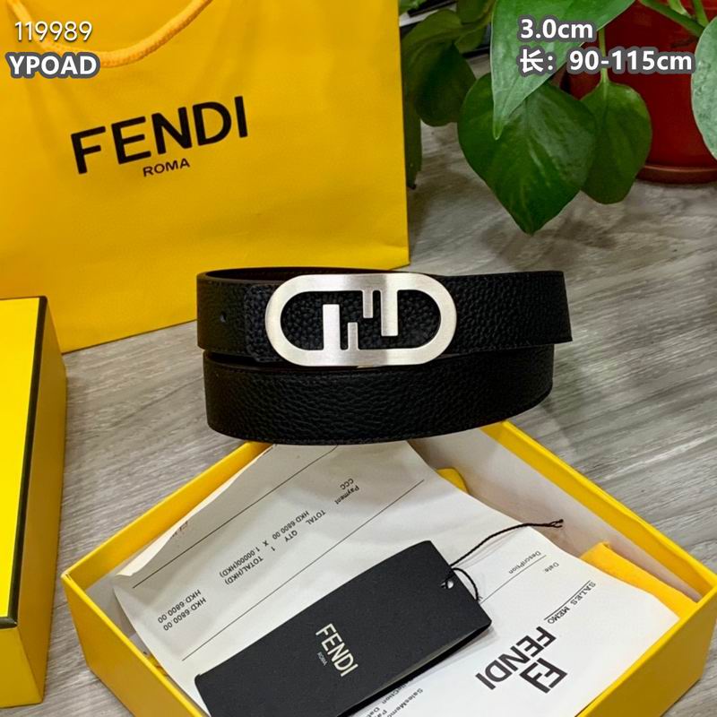 Fendi belt 30mmX90-115cm 8L (8)