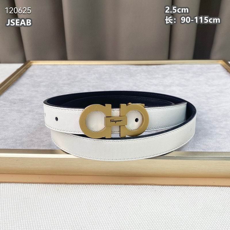 Ferragamo belt 25mmX90-115cm 8L (10)