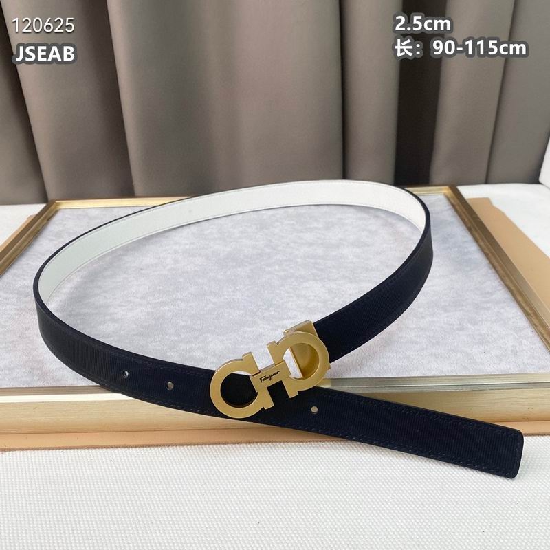 Ferragamo belt 25mmX90-115cm 8L (13)