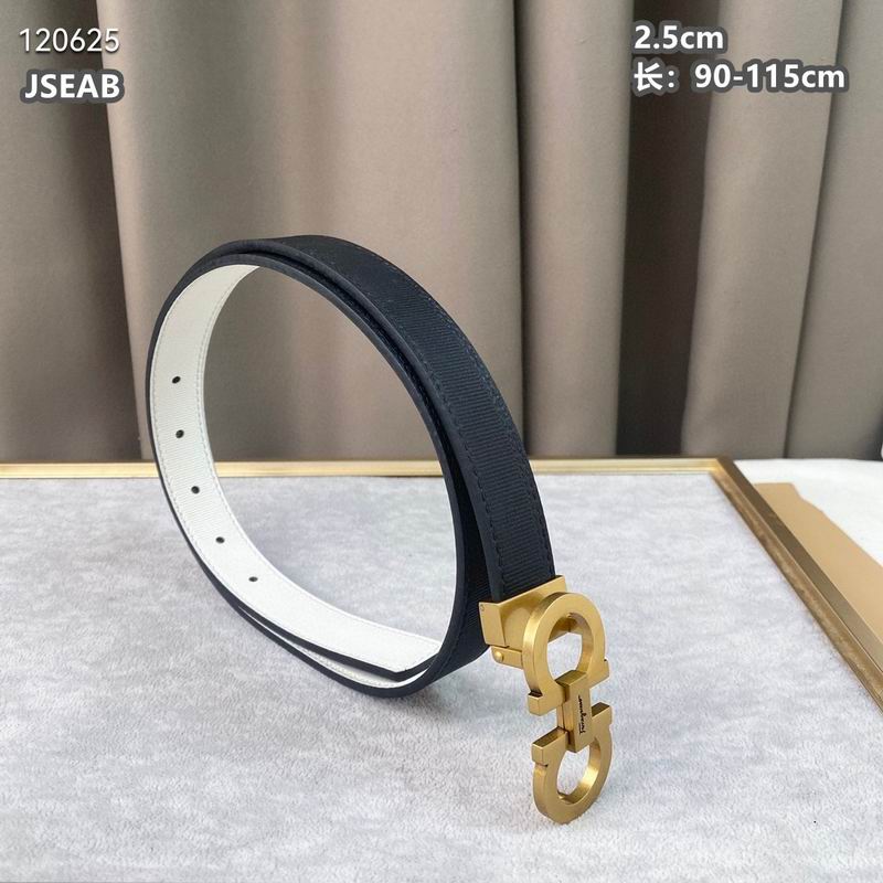 Ferragamo belt 25mmX90-115cm 8L (14)