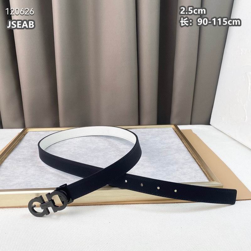 Ferragamo belt 25mmX90-115cm 8L (16)