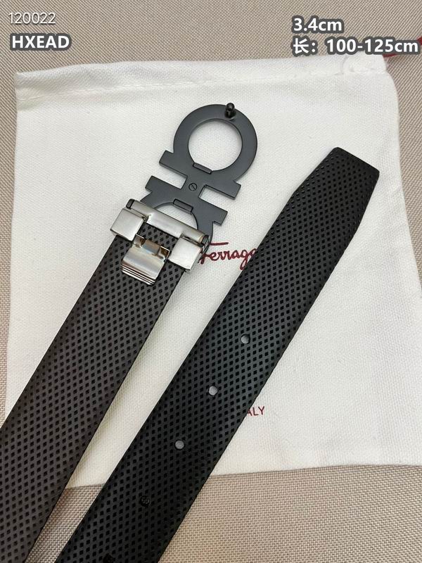 Ferragamo belt 34mmX100-125cm 8L (11)