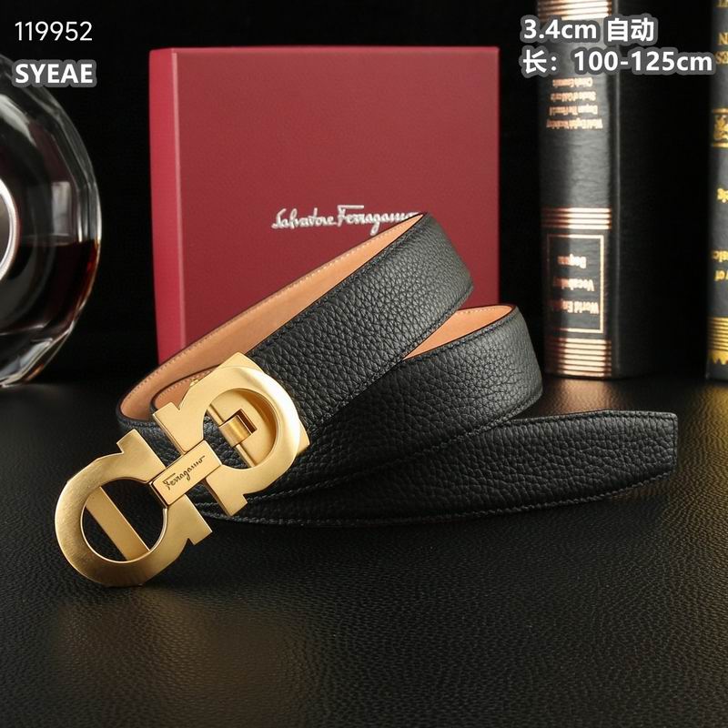 Ferragamo belt 34mmX100-125cm 8L (11)